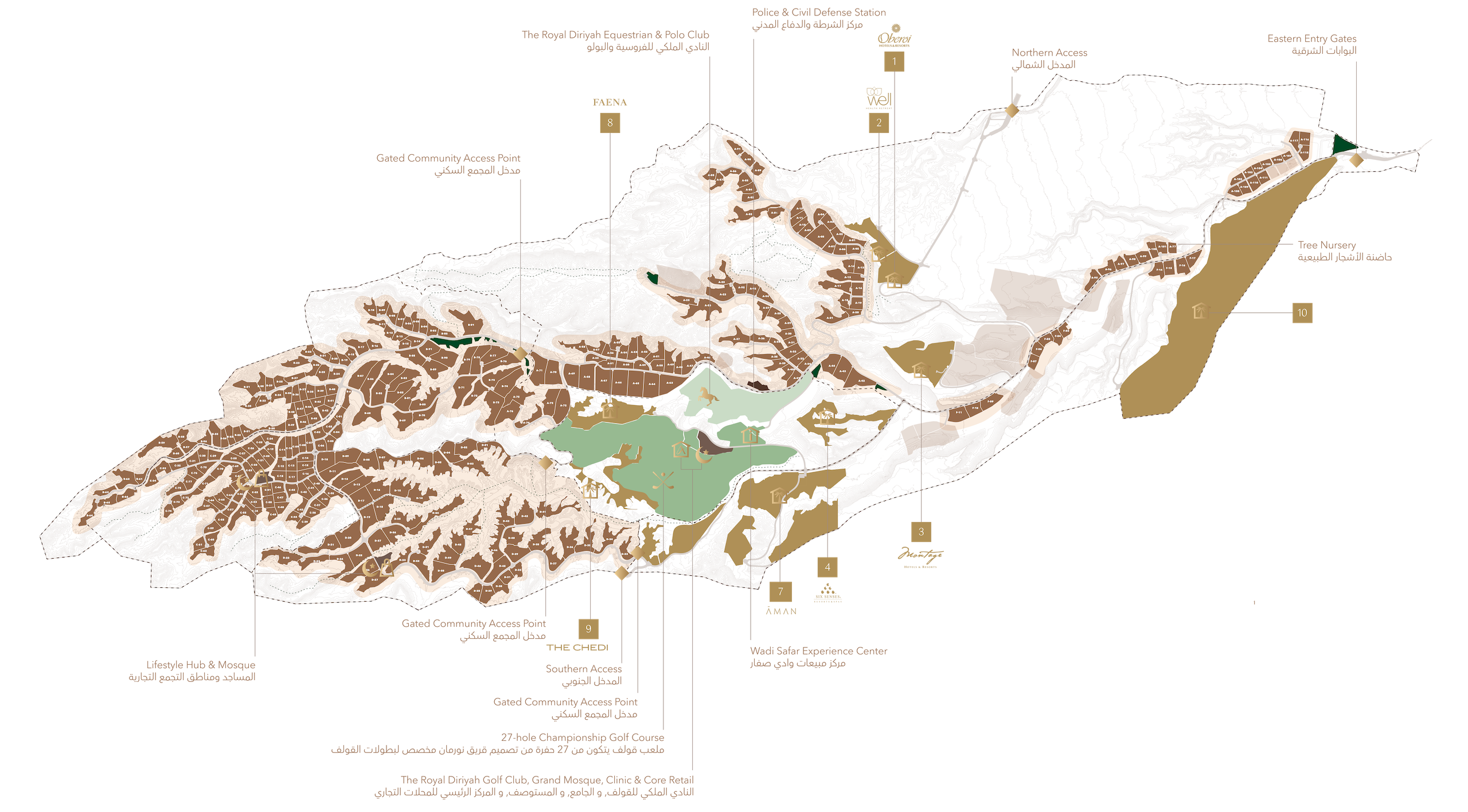 Masterplam Map